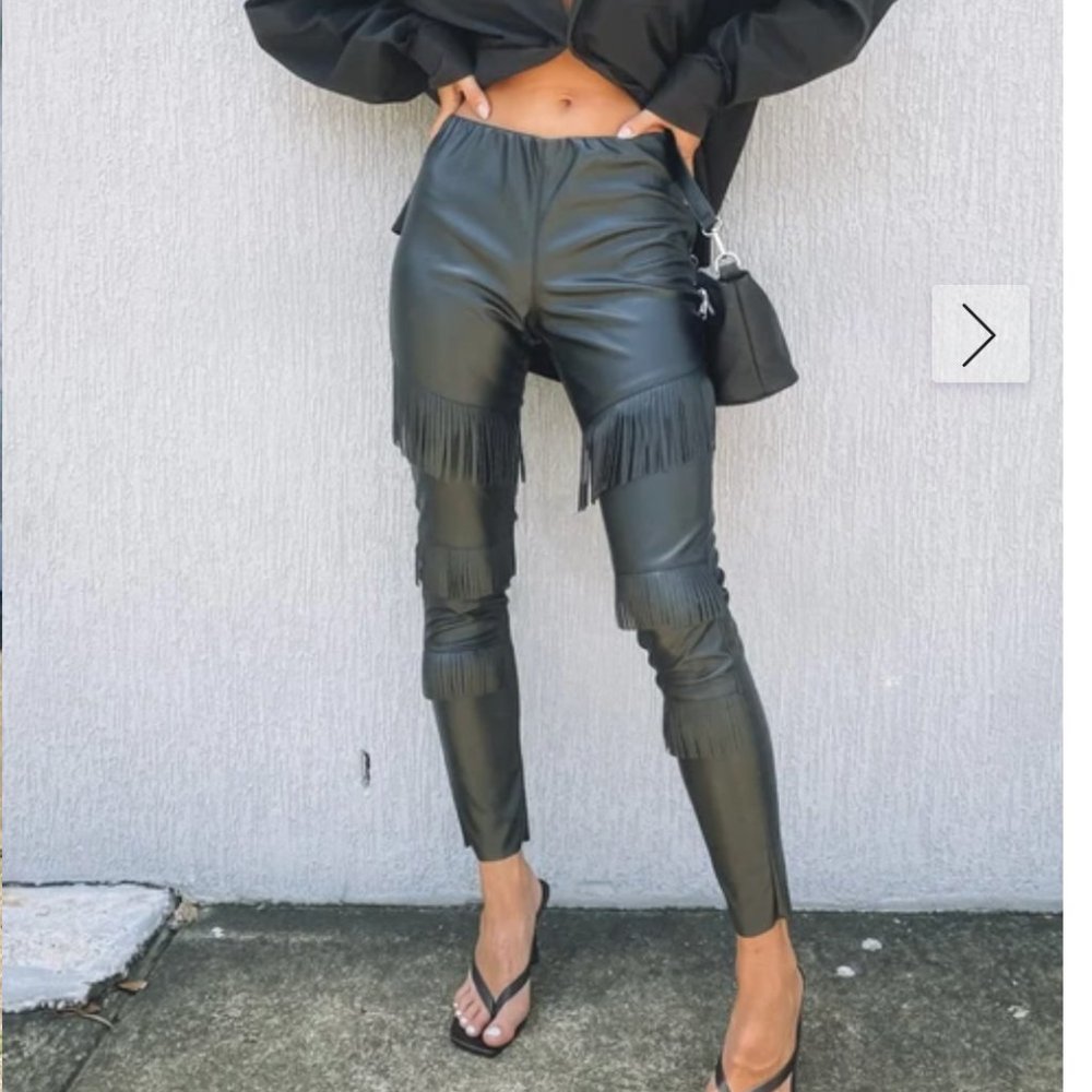 NWT Glamorous World Tour Fringe Festival Pants